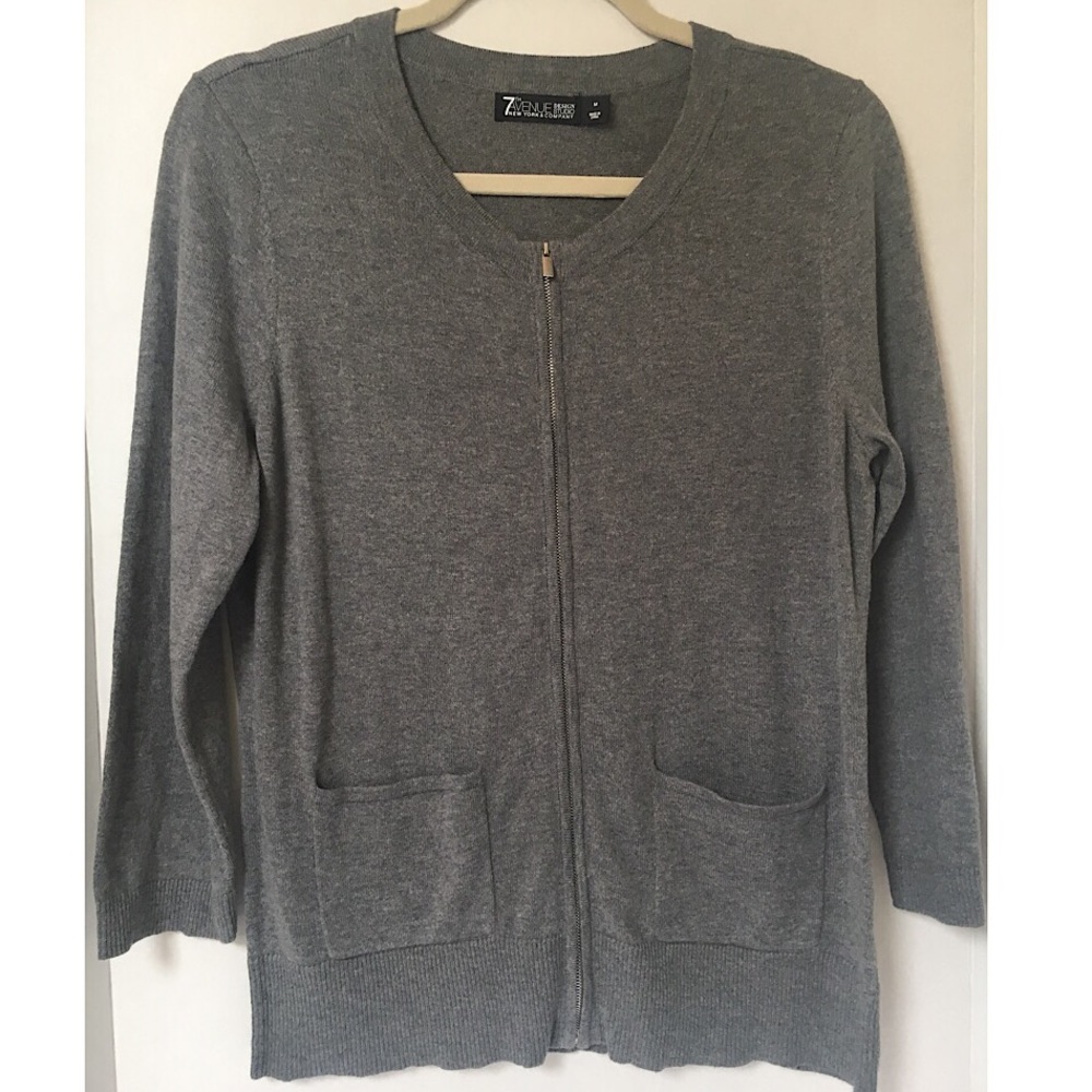 New York & Company Grey Cardigan